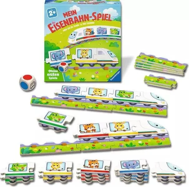 Ravensburger Mein Eisenbahn-Spiel – Kinderspiel ab 2 Jahren