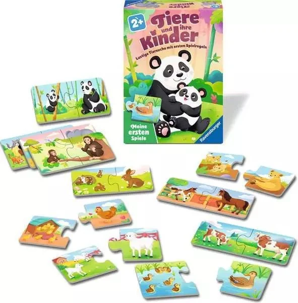 Ravensburger Tiere und ihre Kinder – Kinderspiel ab 2 Jahren
