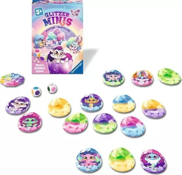Ravensburger Glitzer Minis – Kinderspiel ab 3 Jahren
