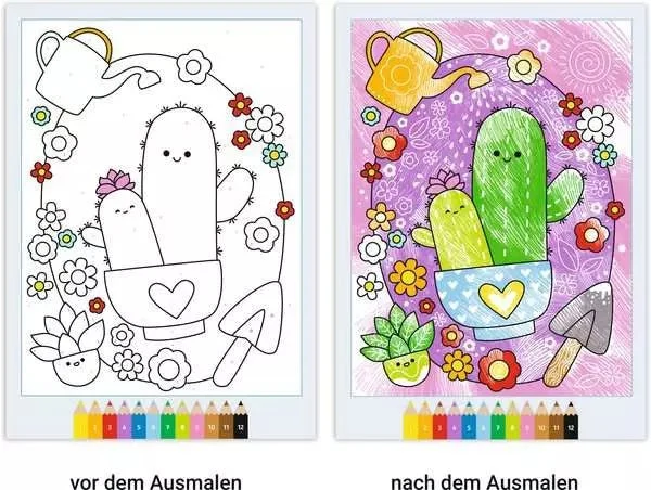 Malen nach Zahlen - CreArt- Kawaii, Süße Freunde