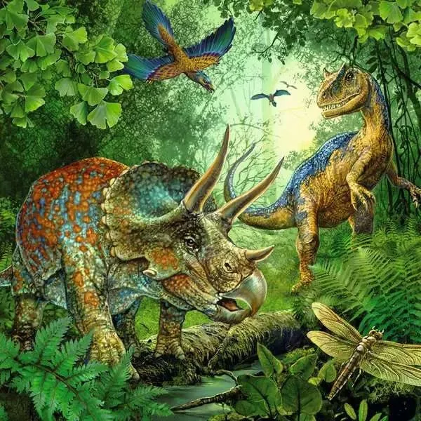 Faszination Dinosaurier – Ravensburger Kinderpuzzle 3x49 Teile
