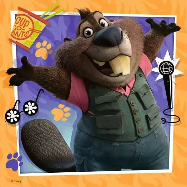 Ravensburger Puzzle Zootropolis – Auf neuer Mission 3×49 Teile
