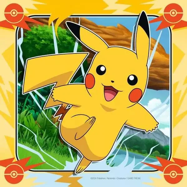 Kinderpuzzle ab 5 Jahren - Pokémon - 49 Teile
