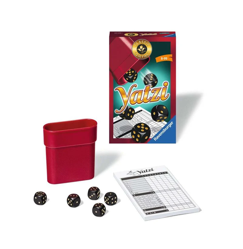 Mitbringspiel Yatzi Classic Compact – Würfelspiel