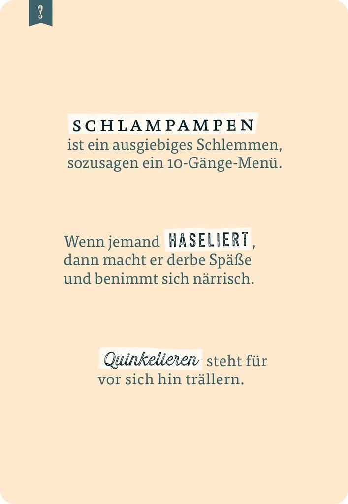 Das große Quiz der vergessenen Wörter