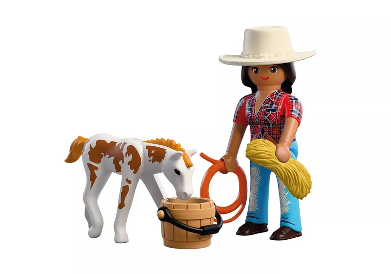 Playmobil DuoPack 72026 - Reiterin mit Fohlen