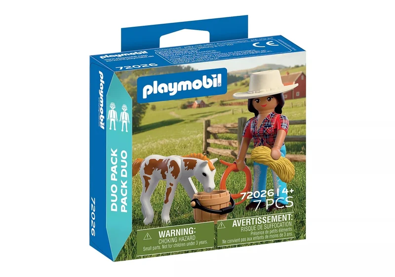 Playmobil DuoPack 72026 - Reiterin mit Fohlen