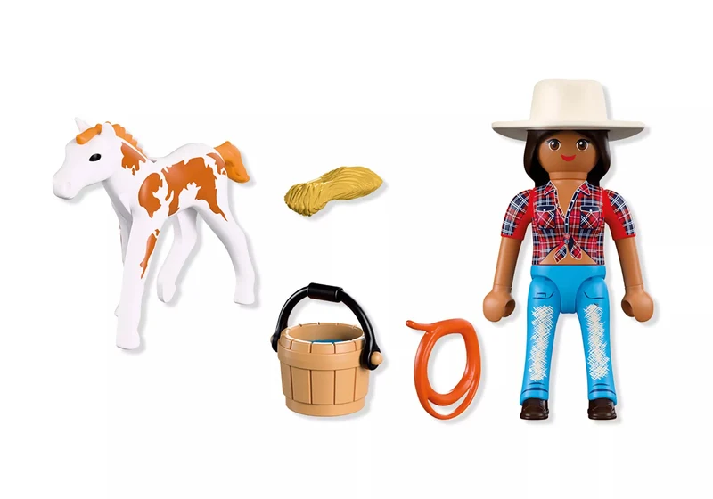 Playmobil DuoPack 72026 - Reiterin mit Fohlen