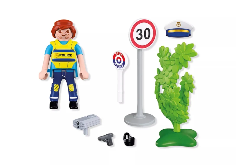 Playmobil 72029 Special Plus - Polizist mit Radar