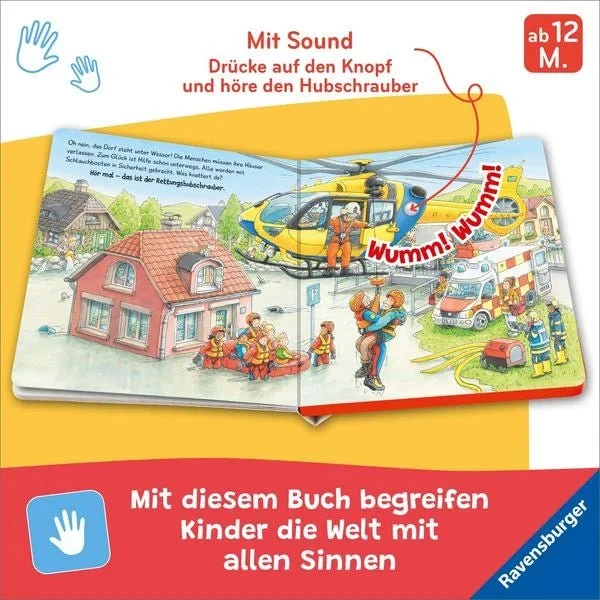 Hör mal hin – Tatütata! Wer kommt denn da? Einsatzfahrzeuge – Soundbuch