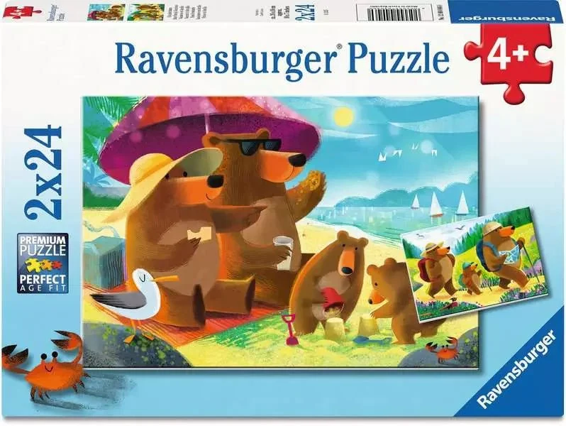 Kinderpuzzle ab 4 Jahren - Urlaubsträume - 24 Teile