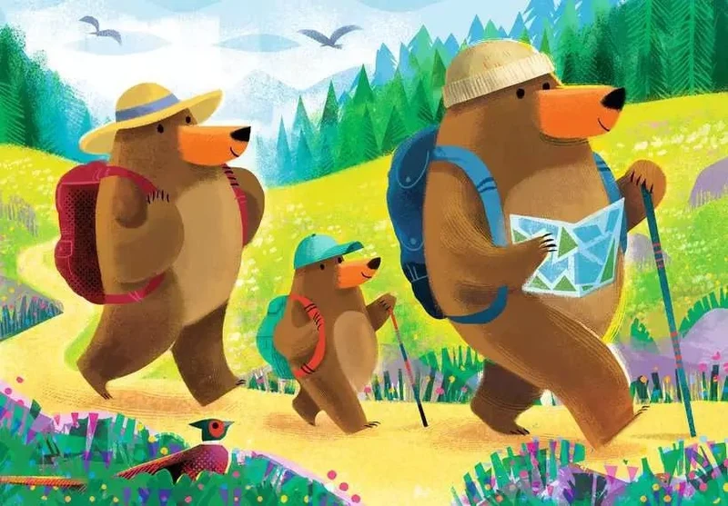 Kinderpuzzle ab 4 Jahren - Urlaubsträume - 24 Teile