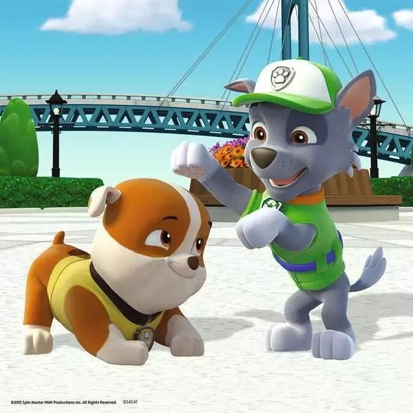 Paw Patrol Team auf 4 Pfoten – Ravensburger Kinderpuzzle 3x49 Teile