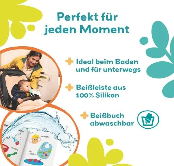 Ravensburger Play+ flip&pop: Erste Wörter (Mein allererstes Beißbuch)
