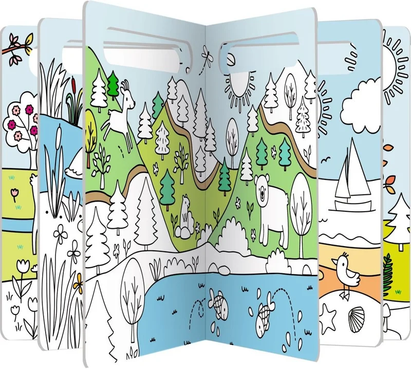 Wasser-Malspaß Natur – Malbuch ab 4 Jahren – Coppenrath