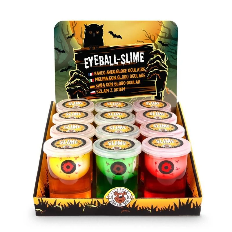 Halloween - Eyeball Schleim, sortiert