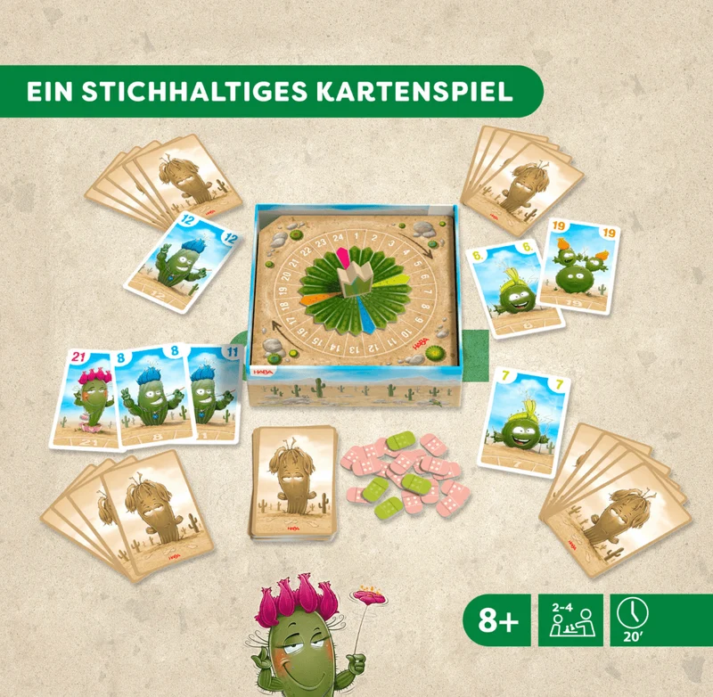 Familienspiel Stichelkönig, Kartenspiel