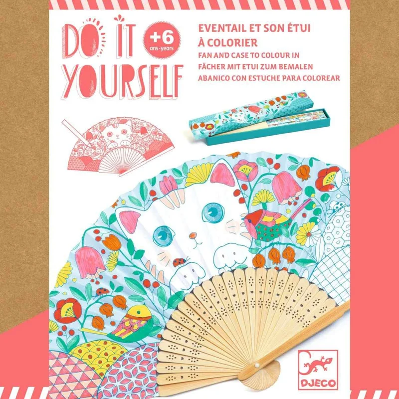 Basteln - Do it Yourself: Fächer Koneko