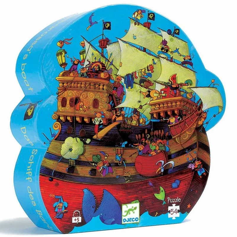 Silhouetten Puzzle - Barbarossas Boot