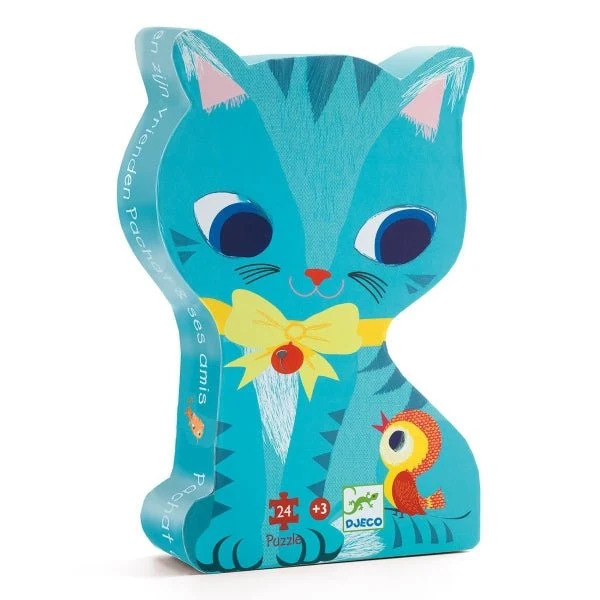 Katzen-Puzzle 24 Teile – Djeco