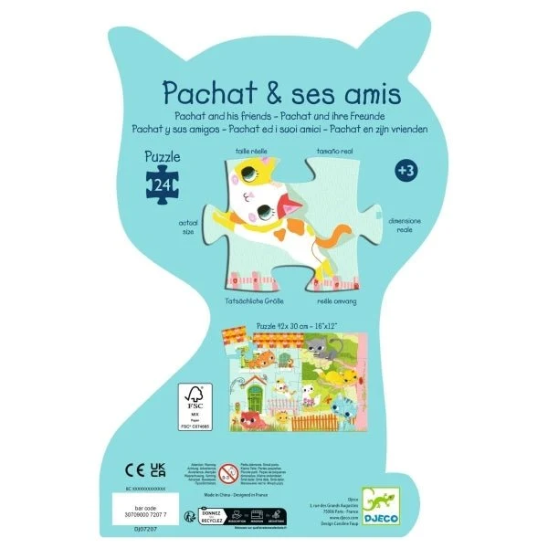 Katzen-Puzzle 24 Teile – Djeco
