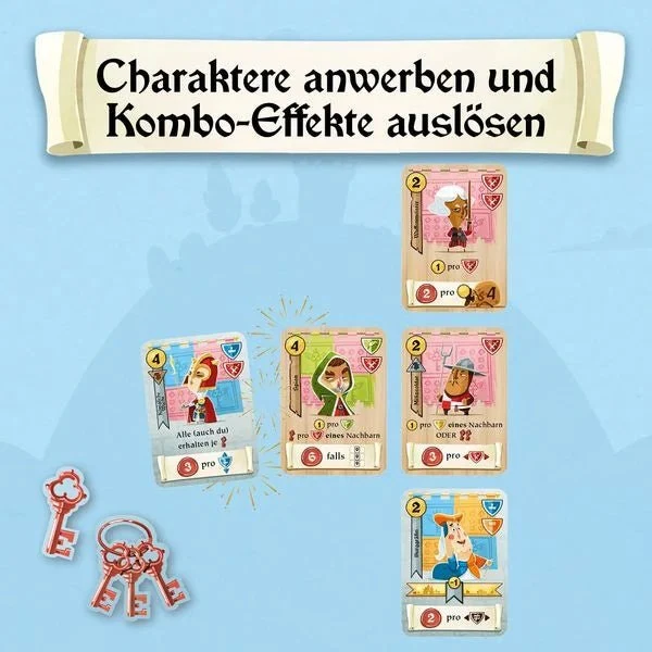 CASTLE COMBO – Taktisches Kartenspiel
