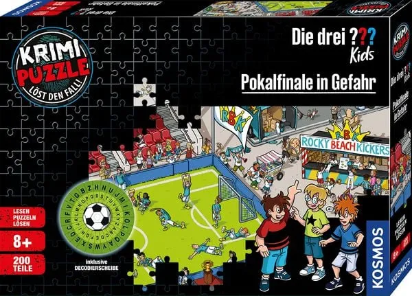 Krimi-Puzzle – Die drei ??? Kids: Pokalfinale in Gefahr