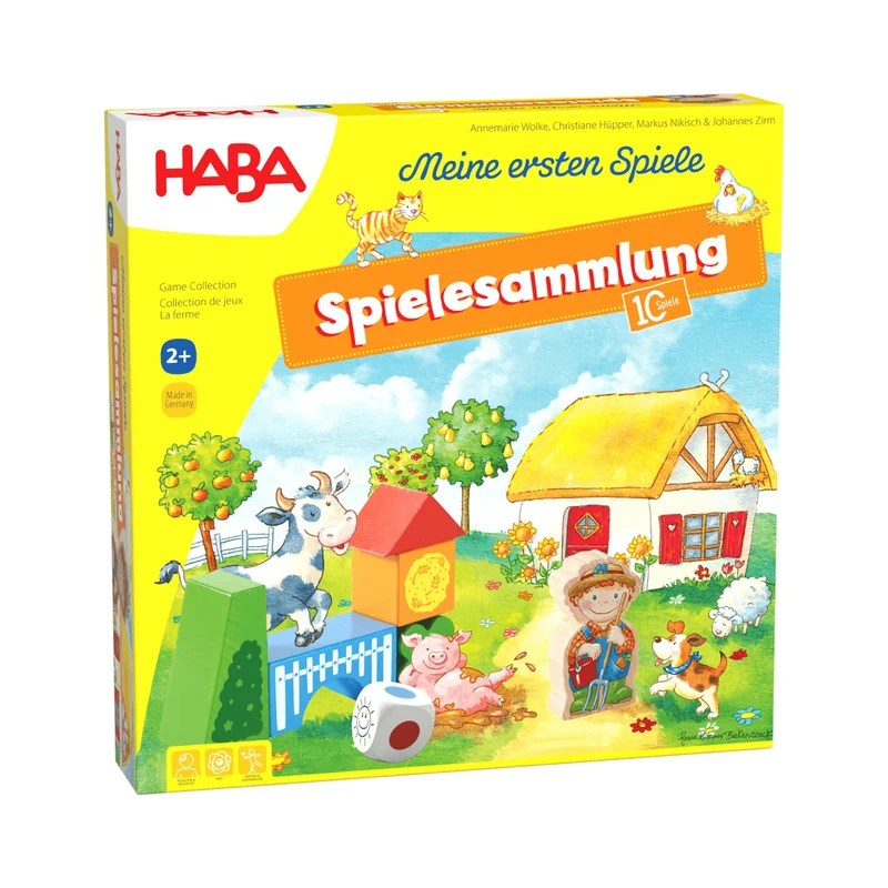 HABA Meine ersten Spiele – Spielesammlung