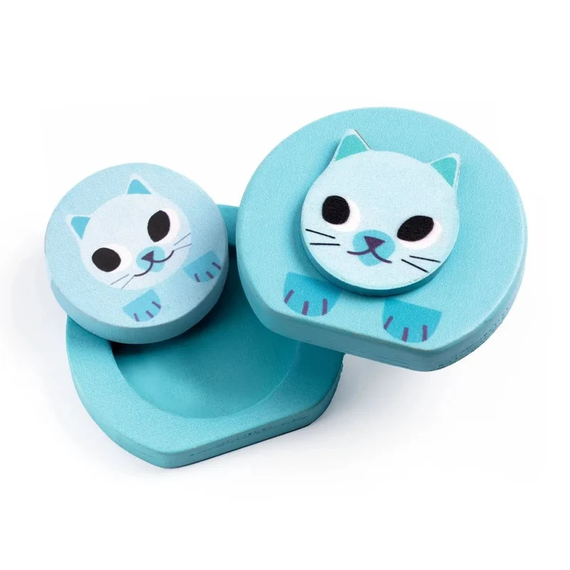Djeco Baby Color: Kimami Farm – Magnetisches Holz-Lernspiel