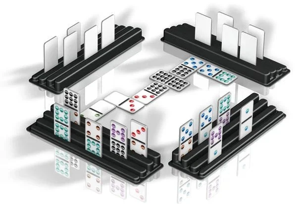 Domino, Reisespiel in der Metalldose