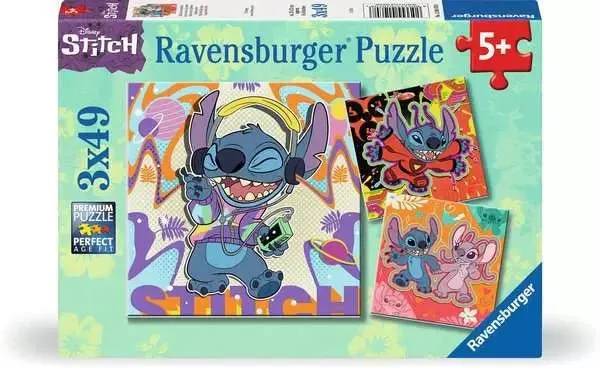 Kinderpuzzle - Disney Stitch - Einfach nur spielen - 49 Teile