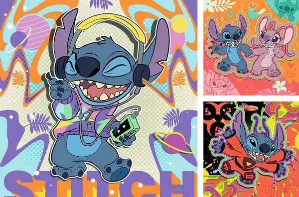 Kinderpuzzle - Disney Stitch - Einfach nur spielen - 49 Teile