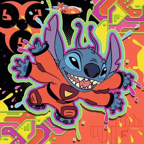 Kinderpuzzle - Disney Stitch - Einfach nur spielen - 49 Teile