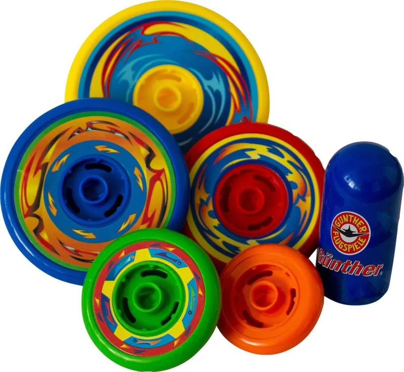 Top Spin, Kreisel-Set, Geschicklichkeitsspiel, 6-teilig