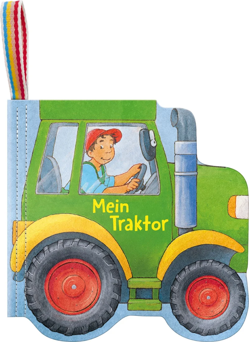 Mein Knuddel-Knautsch-Buch – Mein Traktor Stoffbuch für Babys