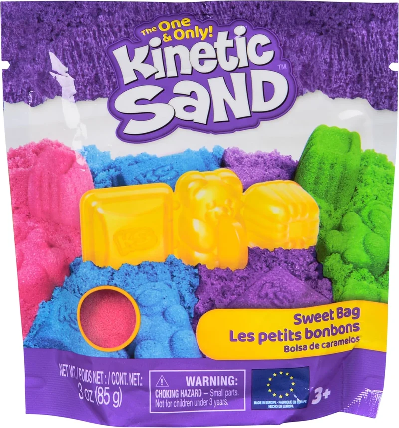 Kinetic Sand Sweet Bag – Kreatives Sandspielzeug mit Förmchen