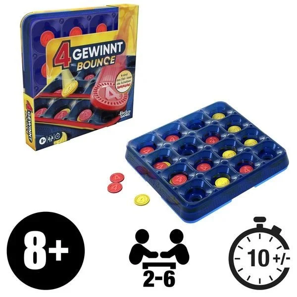 4 Gewinnt Bounce – Rasantes Familienspiel
