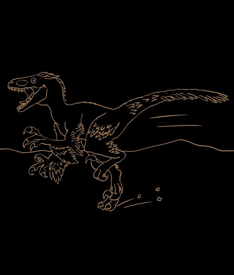Metallic-Malblock T-Rex World – Malbuch ab 8 Jahren – Coppenrath