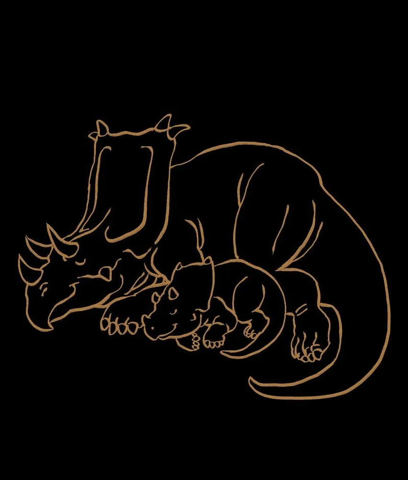Metallic-Malblock T-Rex World – Malbuch ab 8 Jahren – Coppenrath