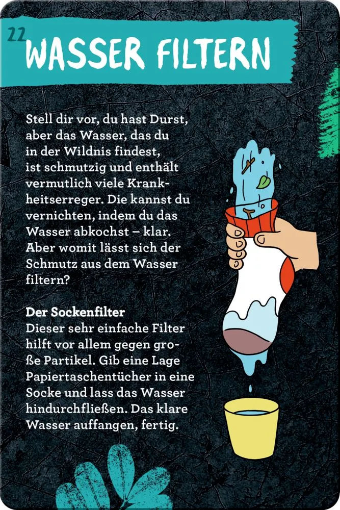 50 Outdoor-Experimente – Naturkarten ab 8 Jahren – Coppenrath
