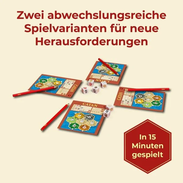 Catan – Das Würfelspiel – Familienspiel– Kosmos