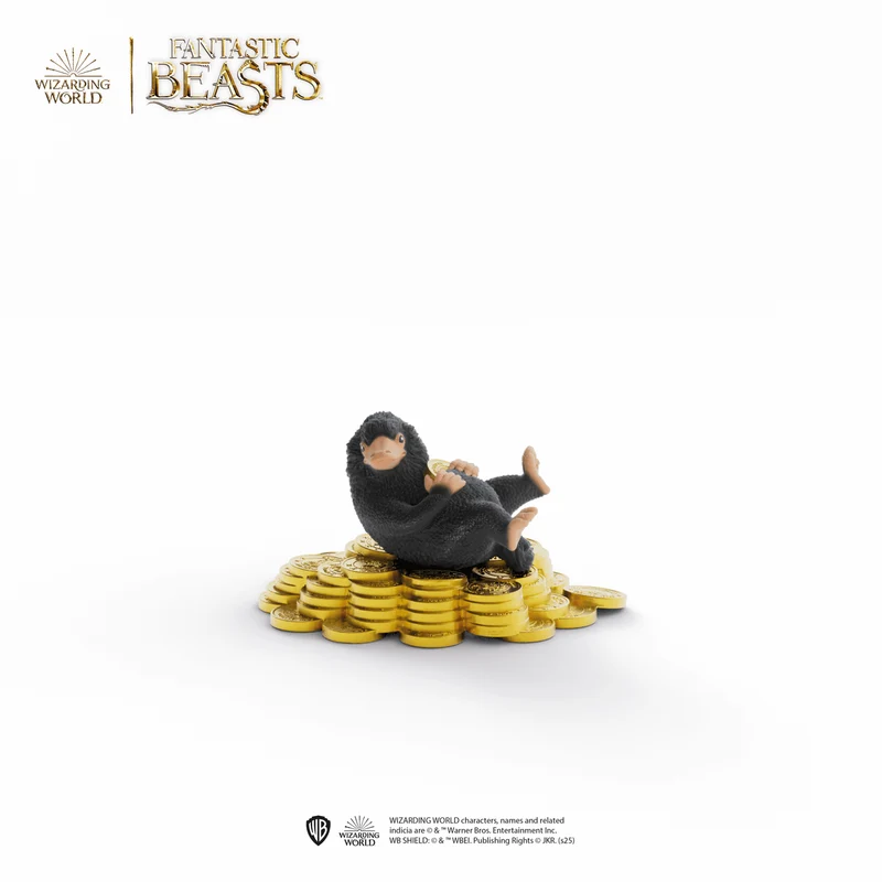 Spielfigur Niffler mit Gold – Schleich Wizarding World