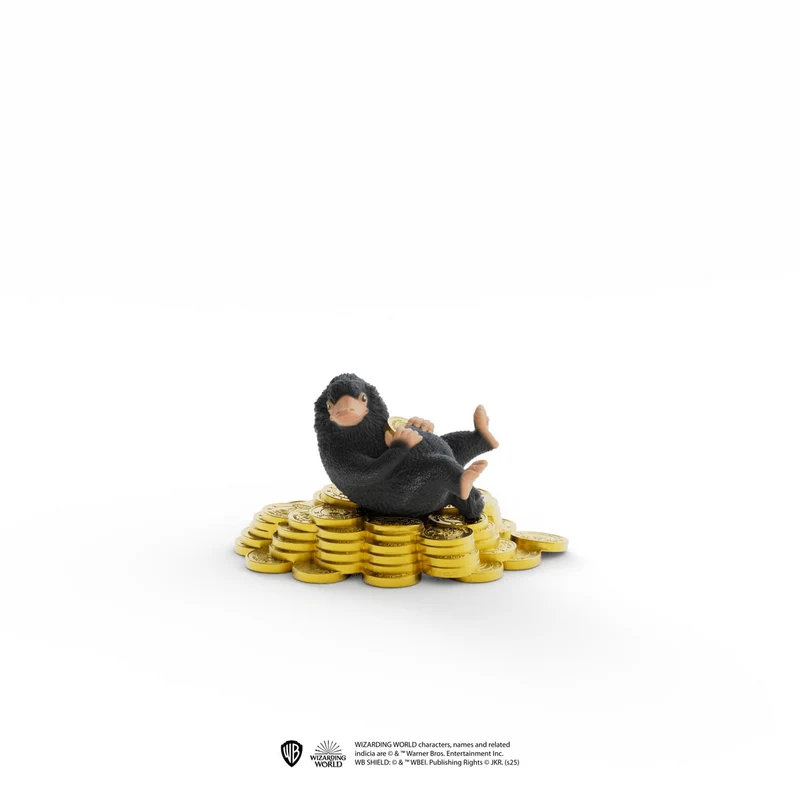 Spielfigur Niffler mit Gold – Schleich Wizarding World
