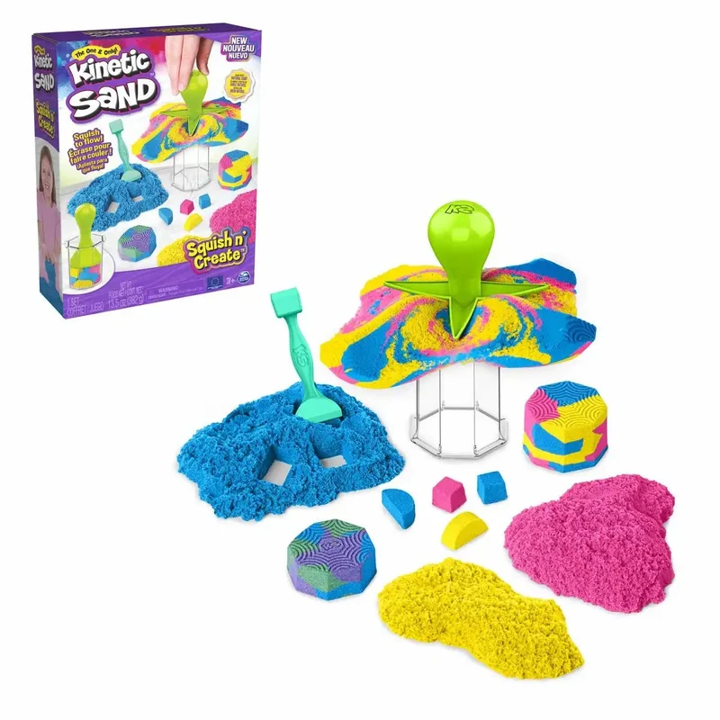 Spin Master Kinetic Sand Squish n' Create
