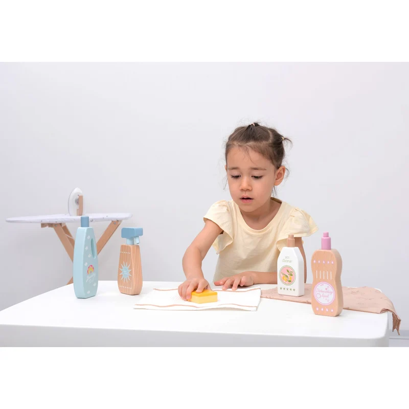 Küchenspielzeug - Reinigungsmittel Set