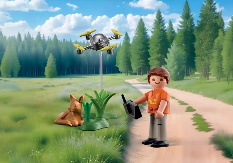 Playmobil® Special Plus 71880 - Rehkitz-Rettung mit Drohne