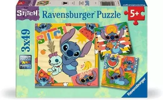 Kinderpuzzle ab 5 Jahren - Disney Stitch - 49 Teile