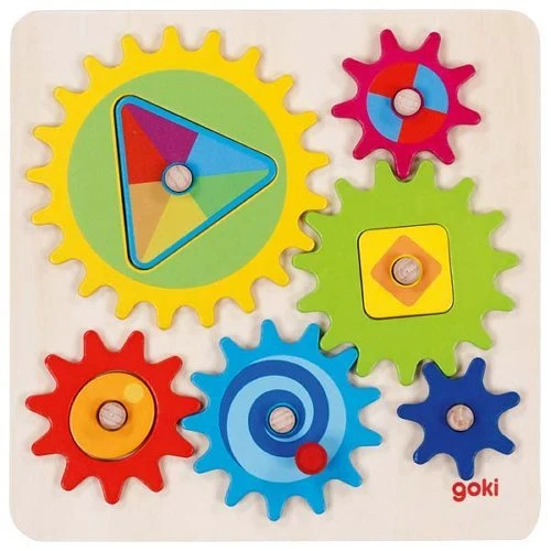 Goki Zahnradspiel II aus Holz ab 2 Jahren