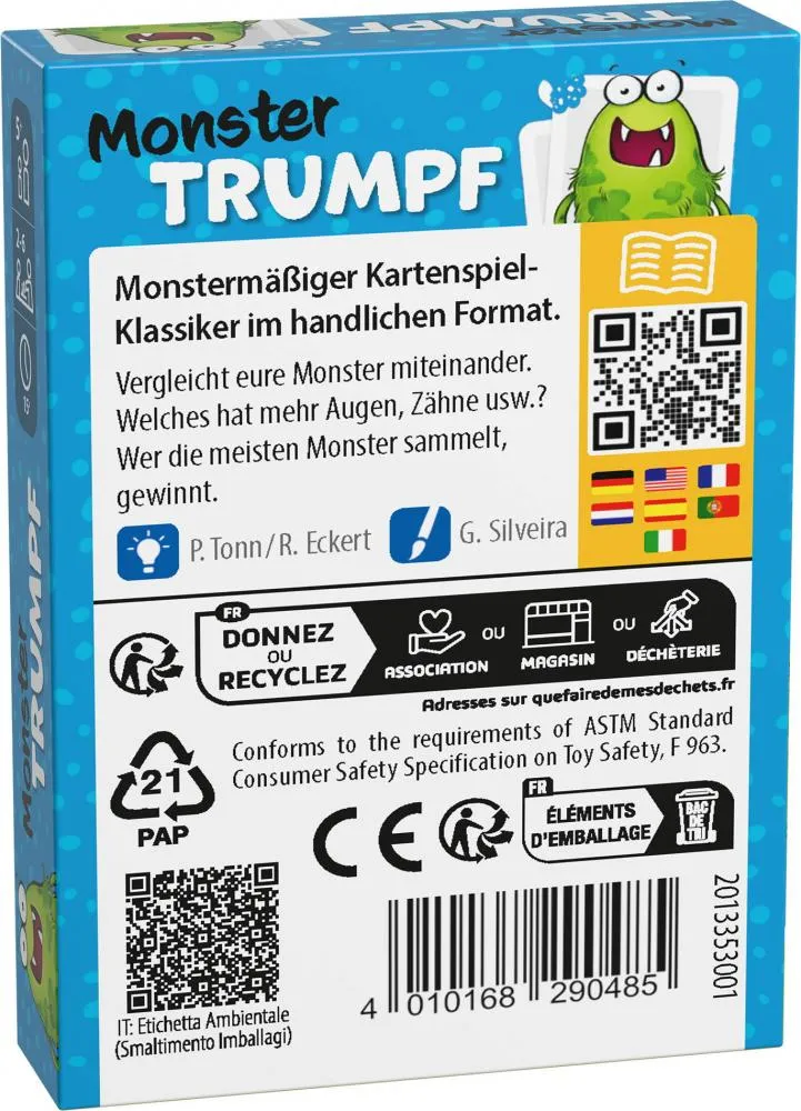 HABA - Kartenspiel - Monster Trumpf