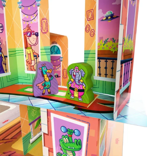 HABA Rhino Hero – Super Battle 3D Stapelspiel